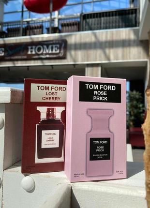 Парфюмированная вода в стиле tom ford lost cherry набор из двух флаконов1 фото