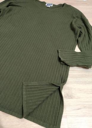Свободный прямой джемпер свитер кофта10 фото
