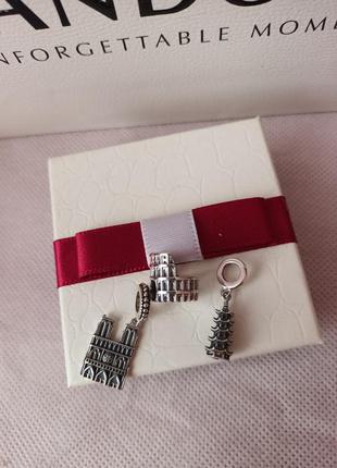 Колізій,китайська башня,нотр-дам-де-пари, шарм на браслет, срібло