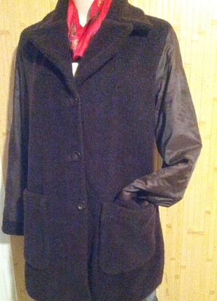 Тедди!двухсторонняя куртка с мехом,xs(42-46разм),benetton.