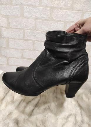 Ботильоны, полусапожки, ботинки кожаные. tamaris