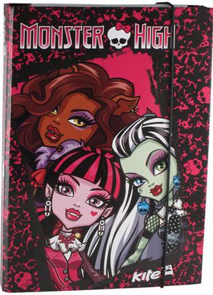 Папка для тетрадей monster high, b5  kite