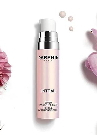 Darphin intral rescue super concentrate. концентрат для екстреного відновлення чутливої та нормальної шкіри.