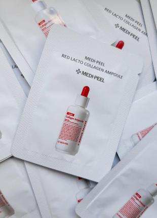 Medi-peel red lacto collagen ampoule колагенова ампула з лактобактеріями і амінокислотами