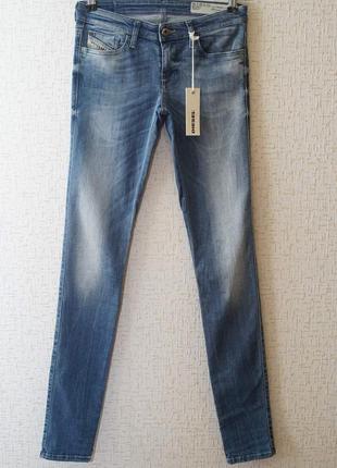 Женские джинсы diesel голубого цвета3 фото