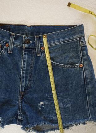 Джинсовые шорты трусики  levi's оригинал  размер 288 фото