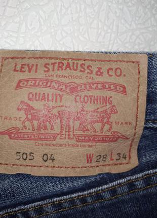 Джинсові шорти трусики  levi's оригінал розмір 289 фото