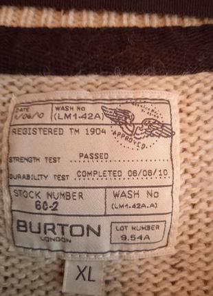 Мужской свитер бренд burton6 фото