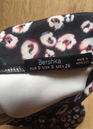 Юбка в цветочек bershka2 фото