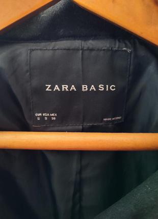 Вовняне пальто zara3 фото