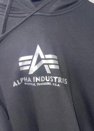 Худи alpha industries3 фото
