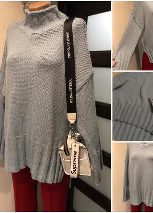 Вільний прямий джемпер светр, кофта