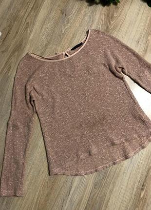 Нежный лёгкий джемпер свитер кофта