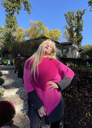 Свитер туника очень тёплый