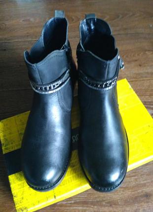 Кожанные ботинки bugatti