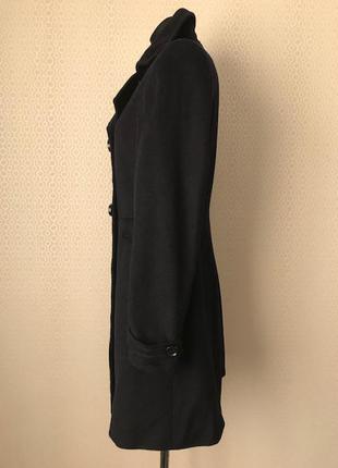 Стильное средневорсное двубортное пальто от h&m, размер 38, укр 44-46-485 фото