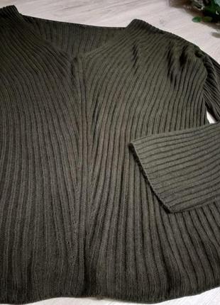 Свободный мягкий тёплый джемпер свитер кофта8 фото