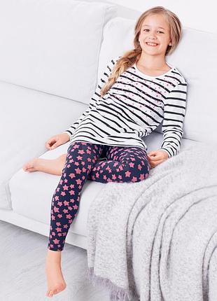 Пижама тсм tchibo германия,с бирками 122/128 в упаковке