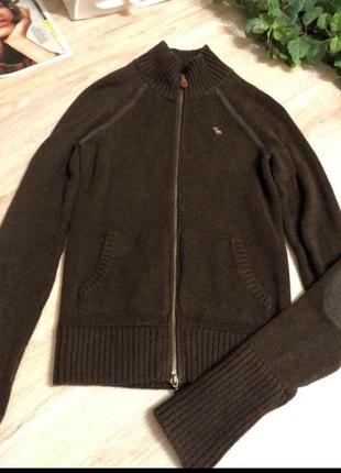 Брэндовая теплая зимняя кофта свитер джемпер2 фото