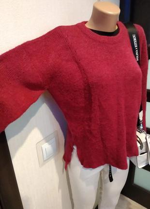 Тёплый стильный мягкий джемпер свитер кофта3 фото