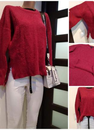 Тёплый стильный мягкий джемпер свитер кофта