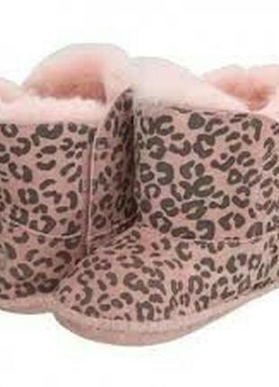 Пинетки из натуральной овчины ugg cassie leopard.16 раз.