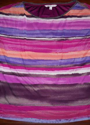 Оригінальна блуза сітка від adrienne vittadini! p.-xl