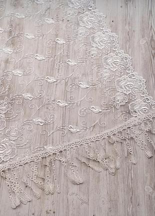 Свадебный шарф камила (стразы белый) 1049,23 фото