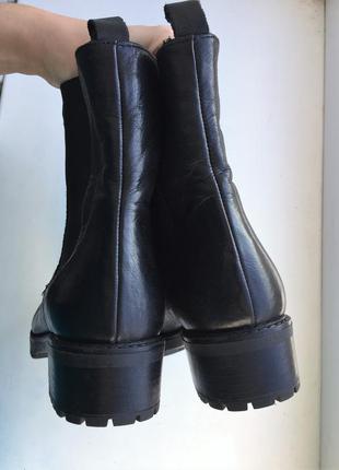 Кожаные ботинки челси 37 р., натуральная кожа noiz черевики шкіряні3 фото