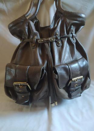 Сумка russell bromley натуральна шкіра
