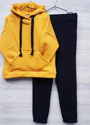 Теплий спортивний костюм для дівчинки