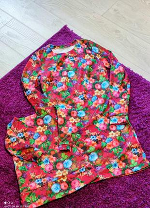 Плаття для мами і доньки в квітковий принт 46 розмір і ни 2 роки