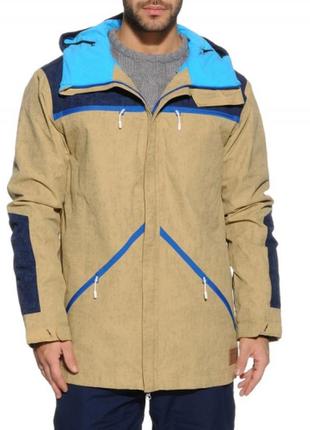 Чоловіча спортивна лижна/сноубордична мембранна куртка o'neill.1 фото