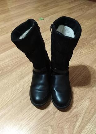 Сапоги зимние для девочки
