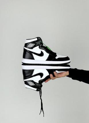 Женские кроссовки nike air jordan 1 retro black