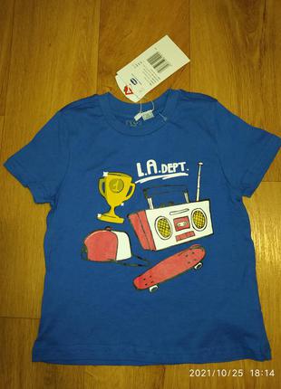 Футболка  chicco для хлопчика 2-3 роки