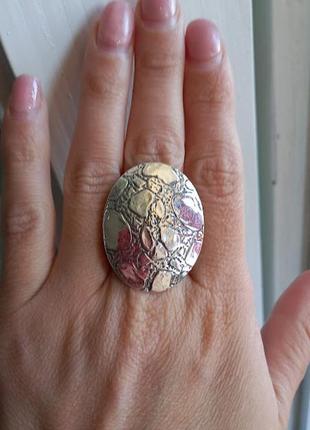 Серебряное  массивное кольцо  без вставок 18 р4 фото