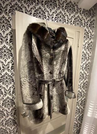 Мутоновая шуба