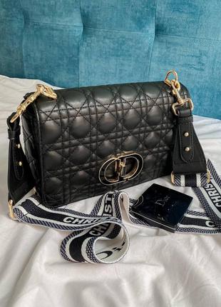 Брендова жіночий шикарна чорна сумочка жіноча чорна стильна сумка