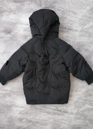 Зимняя куртка для девочки,еврозима, ориентиров. на р.116, см. замеры в описании5 фото
