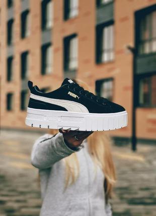 Женские кроссовки puma mayze wns black1 фото