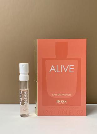 Hugo boss alive 3ml для жінок парфумована вода (пробник)