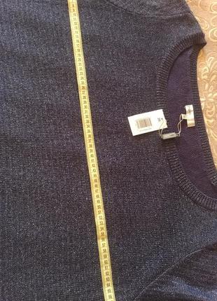 Вискозная большая кофта реглан пуловер триклотаж металлик люрексовая нить rohers+ rogers7 фото