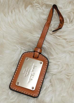 Шкіряний підвіс на сумку jane shilton