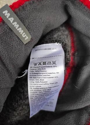 Оригинальная мужска зимняя шапка mammut outdoor activities 3