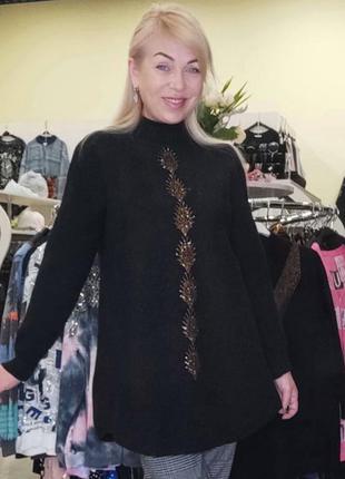 Нарядный кашемировый теплый свитерок турция ☝️☝️☝️☝️