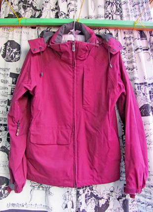 Фиолетовая лыжная (горнолыжная) куртка salomon, р. s1 фото