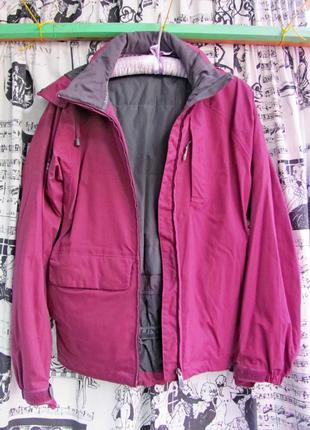 Фиолетовая лыжная (горнолыжная) куртка salomon, р. s5 фото