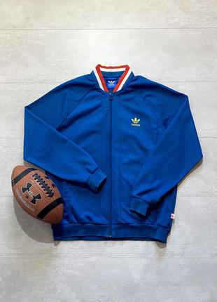 Adidas бомбер l xl кофта на замок зип свитер куртка ветровка адидас