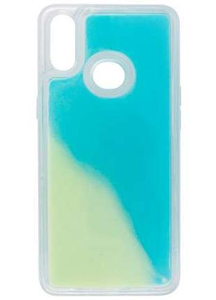 Неоновый светящийся чехол neon sand glow in the dark для samsung galaxy a10s